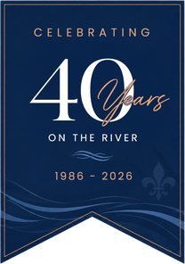 Celebrating 40 Years on the River, 1986 to 2026