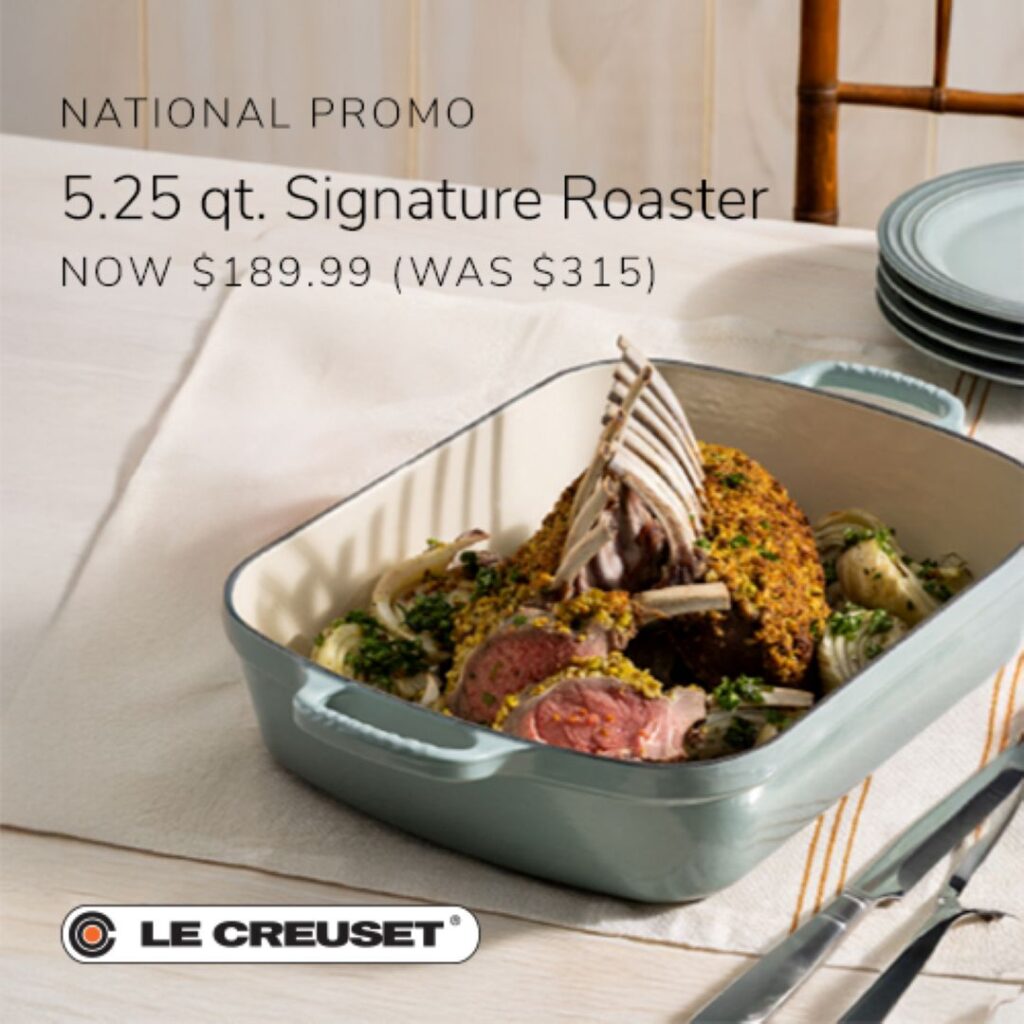 5.25 qt. Signature Roaster Now $189.99